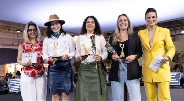 As vencedoras da categoria Pequena Propriedade no Prêmio Mulheres do Agro 2023